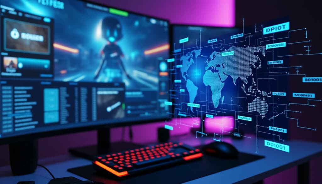 découvrez pourquoi l'adresse ip affichée lors de vos jeux en ligne peut paraître étrange et ce que cela signifie pour votre expérience de jeu.